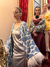 Load image into Gallery viewer, 100% Cotton Kimono “Calm Lagoon”