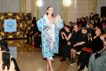 Load image into Gallery viewer, 100% Cotton Kimono “Calm Lagoon”