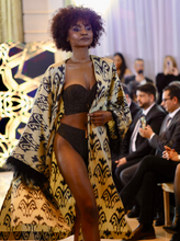 Load image into Gallery viewer, 85% Silk Kimono “Golden Sunset”