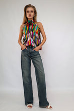 Load image into Gallery viewer, 100% Silk Vintage Sleeveless Blouse