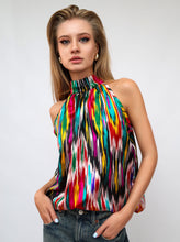 Load image into Gallery viewer, 100% Silk Vintage Sleeveless Blouse