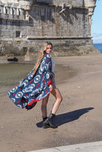Load image into Gallery viewer, Versatile Ikat Beach Kimono