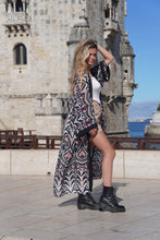 Load image into Gallery viewer, Versatile Ikat Beach Kimono