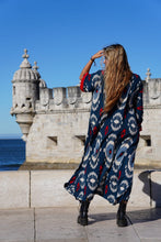Load image into Gallery viewer, Versatile Ikat Beach Kimono