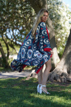 Load image into Gallery viewer, Versatile Ikat Beach Kimono