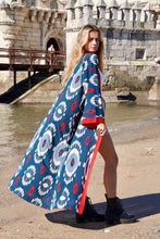 Load image into Gallery viewer, Versatile Ikat Beach Kimono