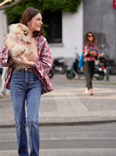 Load image into Gallery viewer, Belted 100% Cotton Short Kimono "Dreamy Amethyst"