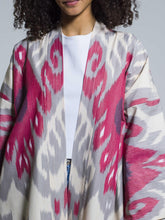 Load image into Gallery viewer, 100% Cotton Maxi Kimono "Blooming Orchid"