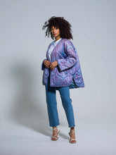 Load image into Gallery viewer, 85% Silk Quilted Jacket "Celestial Dream"