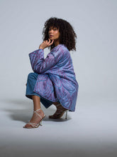 Load image into Gallery viewer, 85% Silk Quilted Jacket "Celestial Dream"