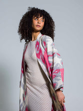 Load image into Gallery viewer, 100% Cotton Maxi Kimono "Blooming Orchid"