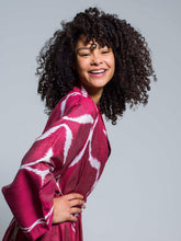 Load image into Gallery viewer, Belted 85% Silk Maxi Kimono "Pure Passion"