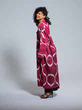 Load image into Gallery viewer, Belted 85% Silk Maxi Kimono "Pure Passion"