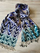 Load image into Gallery viewer, 100% Silk Scarf "Royal Pleasures"
