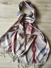 Load image into Gallery viewer, 100% Silk Scarf "Dusk Till Dawn"