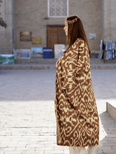 Load image into Gallery viewer, 100% Cotton Maxi Kimono "Chocolate Soul"