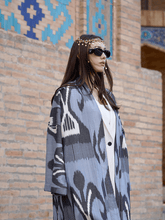 Load image into Gallery viewer, 100% Maxi Kimono "Gentle confidence"