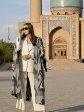 Load image into Gallery viewer, 100% Maxi Kimono "Gentle confidence"