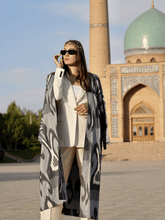 Load image into Gallery viewer, 100% Maxi Kimono "Gentle confidence"