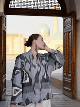 Load image into Gallery viewer, 100% Cotton Mini Kimono "Gentle Confidence"