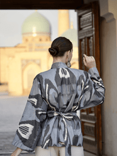 Load image into Gallery viewer, 100% Cotton Mini Kimono "Gentle Confidence"