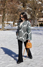 Load image into Gallery viewer, 85% Silk Quilted Jacket "Mystical Midnight"