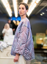 Load image into Gallery viewer, 85% Silk Quilted Jacket "Celestial Dream"