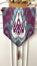 Load image into Gallery viewer, 100% Cotton Ikat Table Runner "Mysterious Dawn"