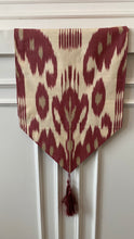 Load image into Gallery viewer, 100% Cotton  Ikat Table Runner "Good vibes"