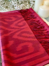 Load image into Gallery viewer, 100% Silk Ikat Scarf