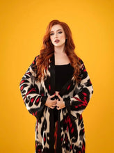 Load image into Gallery viewer, Versatile Ikat Maxi Kimono