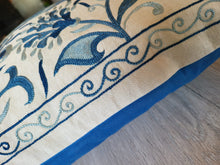 Load image into Gallery viewer, Handmade Embroidered Silk Suzani Cushion Cover