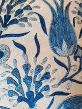 Load image into Gallery viewer, Handmade Embroidered Silk Suzani Cushion Cover