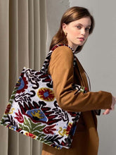 Load image into Gallery viewer, Velvet Ikat Bag "Sofia"