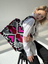 Load image into Gallery viewer, Velvet Ikat Bag "Sevilla"