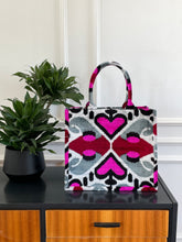 Load image into Gallery viewer, Velvet Ikat Bag "Sevilla"