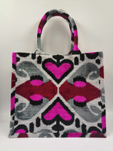 Load image into Gallery viewer, Velvet Ikat Bag "Sevilla"