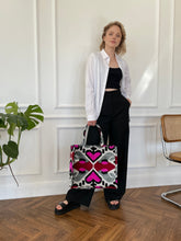 Load image into Gallery viewer, Velvet Ikat Bag "Sevilla"