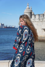 Load image into Gallery viewer, Versatile Ikat Beach Kimono