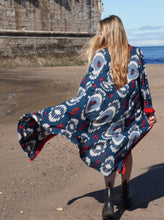 Load image into Gallery viewer, Versatile Ikat Beach Kimono