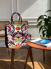 Load image into Gallery viewer, Velvet Ikat Bag "Sofia"