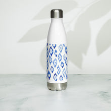 Load image into Gallery viewer, Ikat Pattern - Stainless Steel Water Bottle