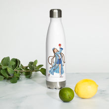 Load image into Gallery viewer, Ikat Illustration - Stainless Steel Water Bottle