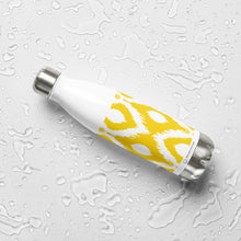 Load image into Gallery viewer, Ikat Pattern - Stainless Steel Water Bottle
