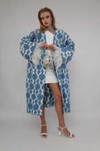 Load image into Gallery viewer, 100% Cotton Kimono “Calm Lagoon”
