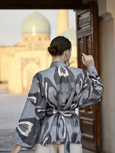 Load image into Gallery viewer, 100% Cotton Mini Kimono &quot;Gentle Confidence&quot;
