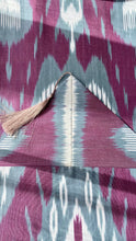 Load image into Gallery viewer, 100% Cotton Ikat Table Runner &quot;Mysterious Dawn&quot;
