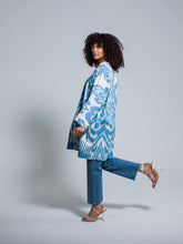 Load image into Gallery viewer, Midi 100% Cotton Kimono &quot; Summer breeze&quot;
