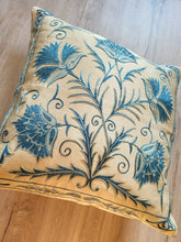 Load image into Gallery viewer, Handmade Embroidered Silk Suzani Cushion Cober
